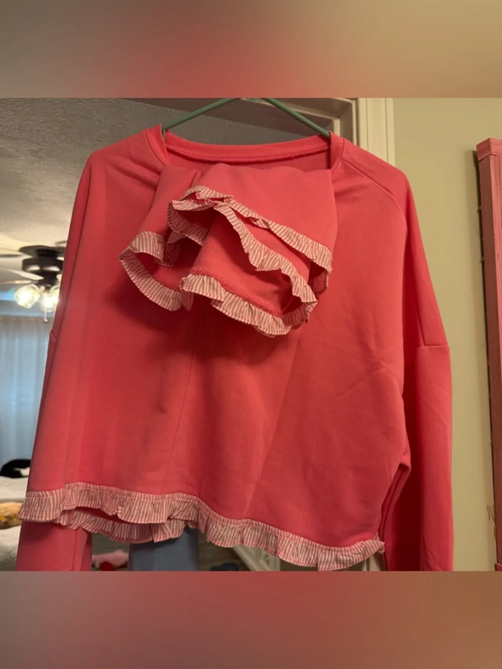 Pink matching set with skort
